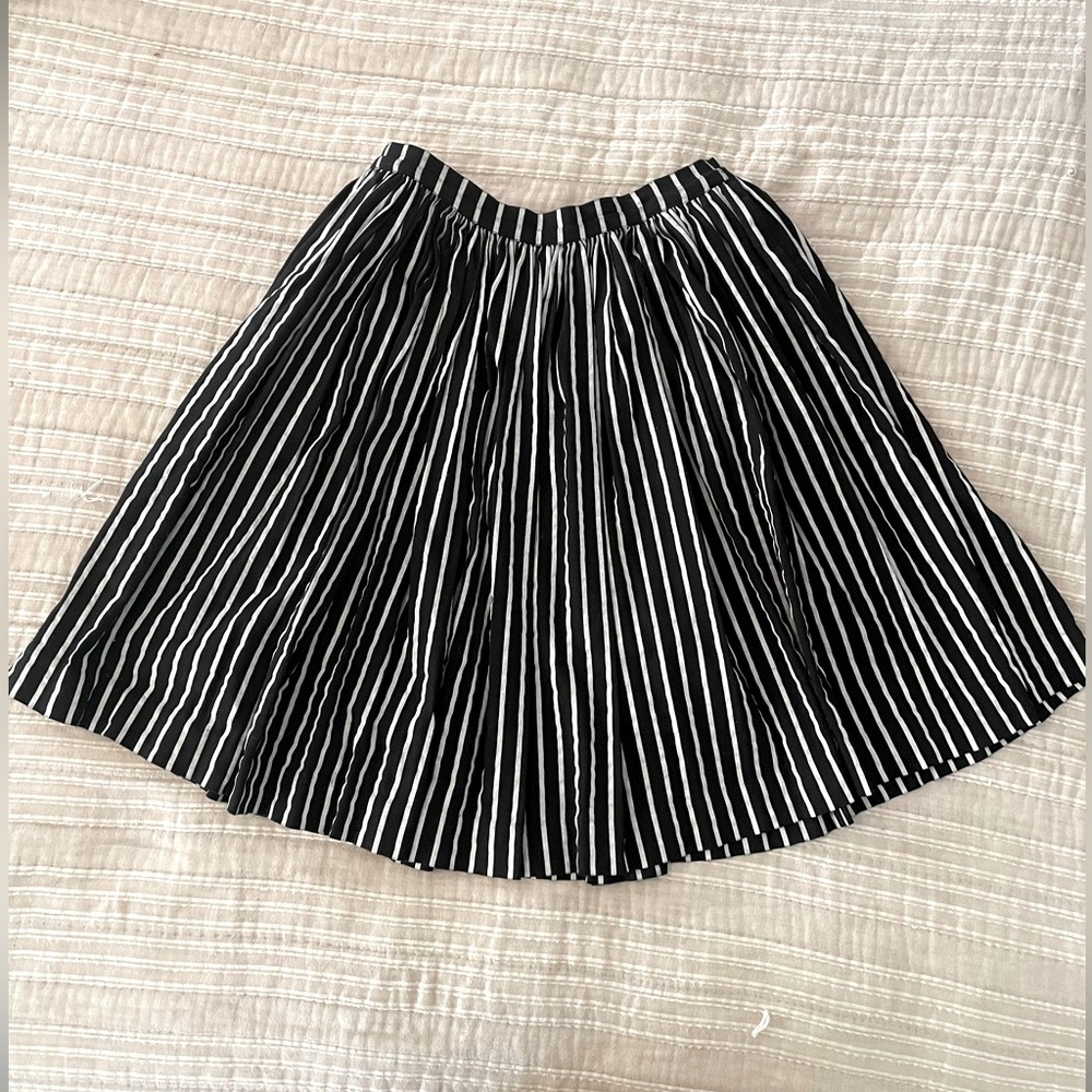Pinup Girl Clothing Jenny Pinstripe Skirt